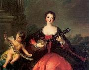 Jean Marc Nattier daughter of Philippe II oil painting